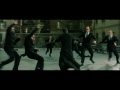 Matrix reloaded music scene  burly brawl  neo vs smiths