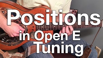Positions in Open E Tuning