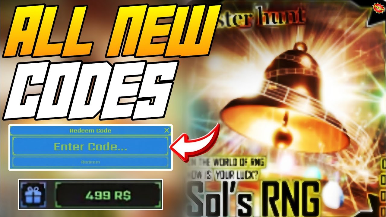 😱 [Eon 1-19🥚] UPDATE NOW! SOL’S RNG CODES APRIL 2026 🔥 | ALL WORKING ...