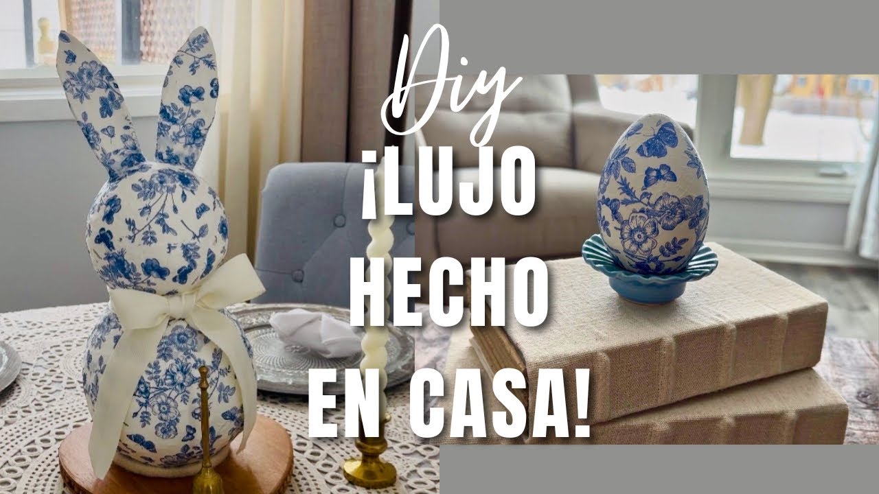 DIY CONEJO DE PASCUA QUE PARECE DE TIENDA