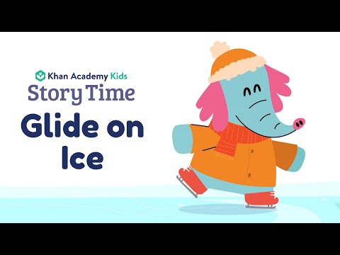 Glide on Ice | Kids Book Read Aloud | Story Time with Khan Academy Kids | Winter Books