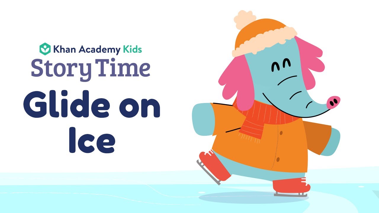 Glide on Ice | Kids Book Read Aloud | Story Time with Khan Academy Kids | Winter Books