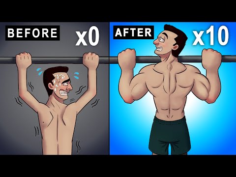 Go From 0 To 10 Pull Ups In A Row (FAST!)