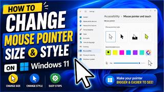 How to Change Mouse Pointer Size/Styles on Windows 11