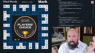 Trying an Award Winning new crossword type puzzle