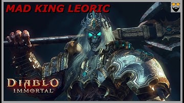 Diablo Immortal - Mad King Leoric Dungeon - Crusader Perspective - Gameplay Walkthrough