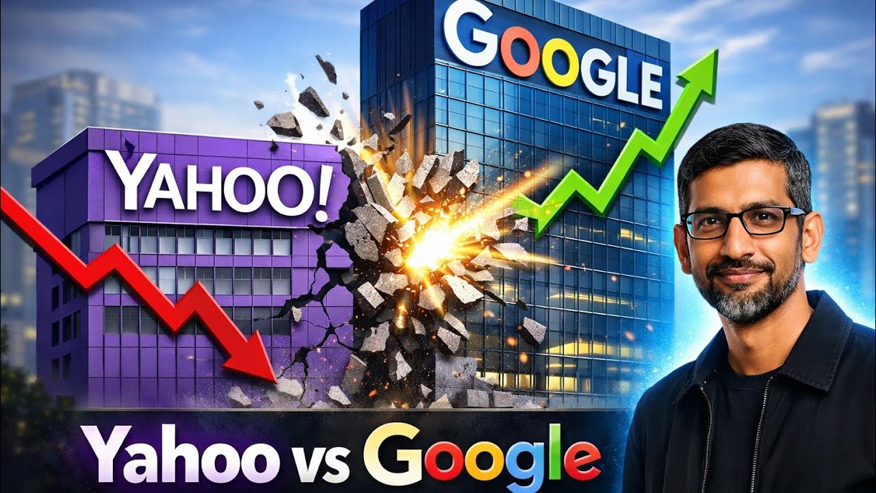 Why Yahoo Failed Against Google? - YouTube