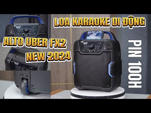 Портативна акустична система з акумулятором ALTO PROFESSIONAL UBER FX MK2, видео 1