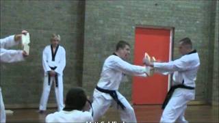 Elbow Strike and Batangson Board Break