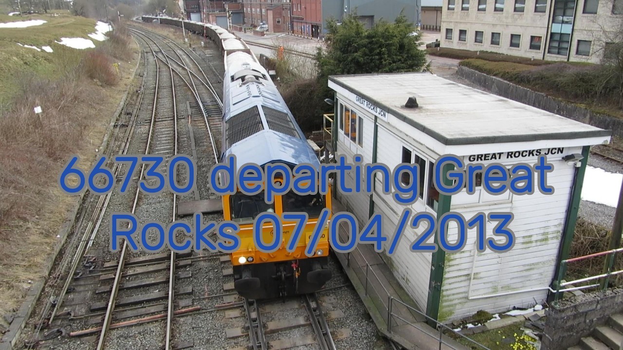 66730 departing Great Rocks. 07/04/2013 - YouTube