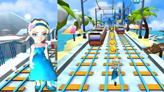 Subway - Play Fun Snow Princess Run Game screenshot 4