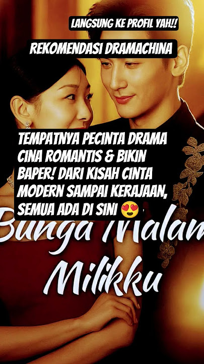 Poster drama || Bunga malam milikku🎬