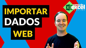 Forma mais Fácil de IMPORTAR DADOS da WEB para o EXCEL