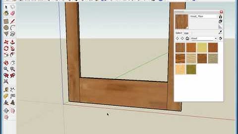 Door Symbol Made for Chief Architect Using SketchUp - PART 1