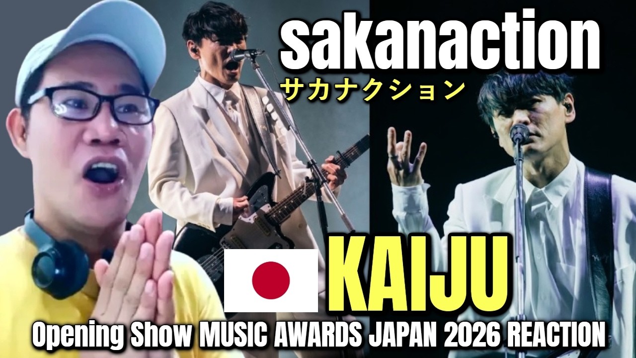sakanaction - Kaiju - Opening Show MUSIC AWARDS JAPAN 2026