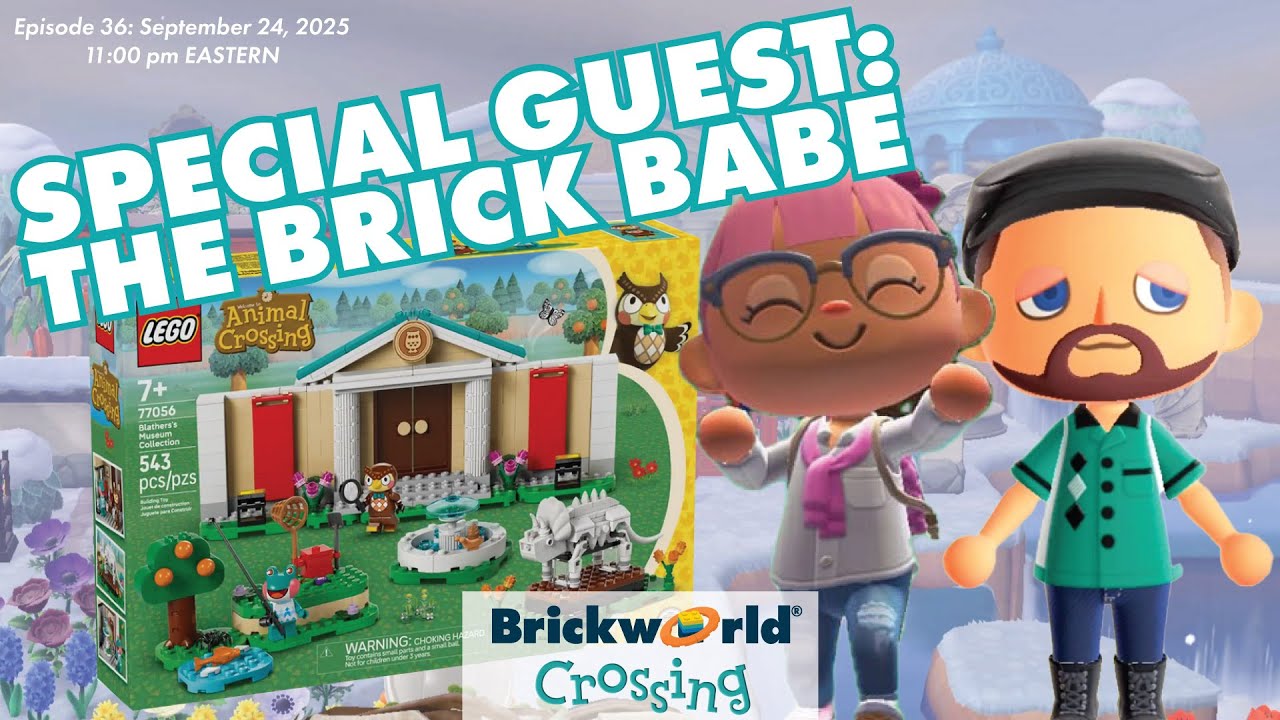 Building the LEGO Animal Crossing Museum!