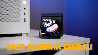 Akhirnya Balik! HP Lipat Legendaris Ini Resmi di Indonesia! Review moto razr 60