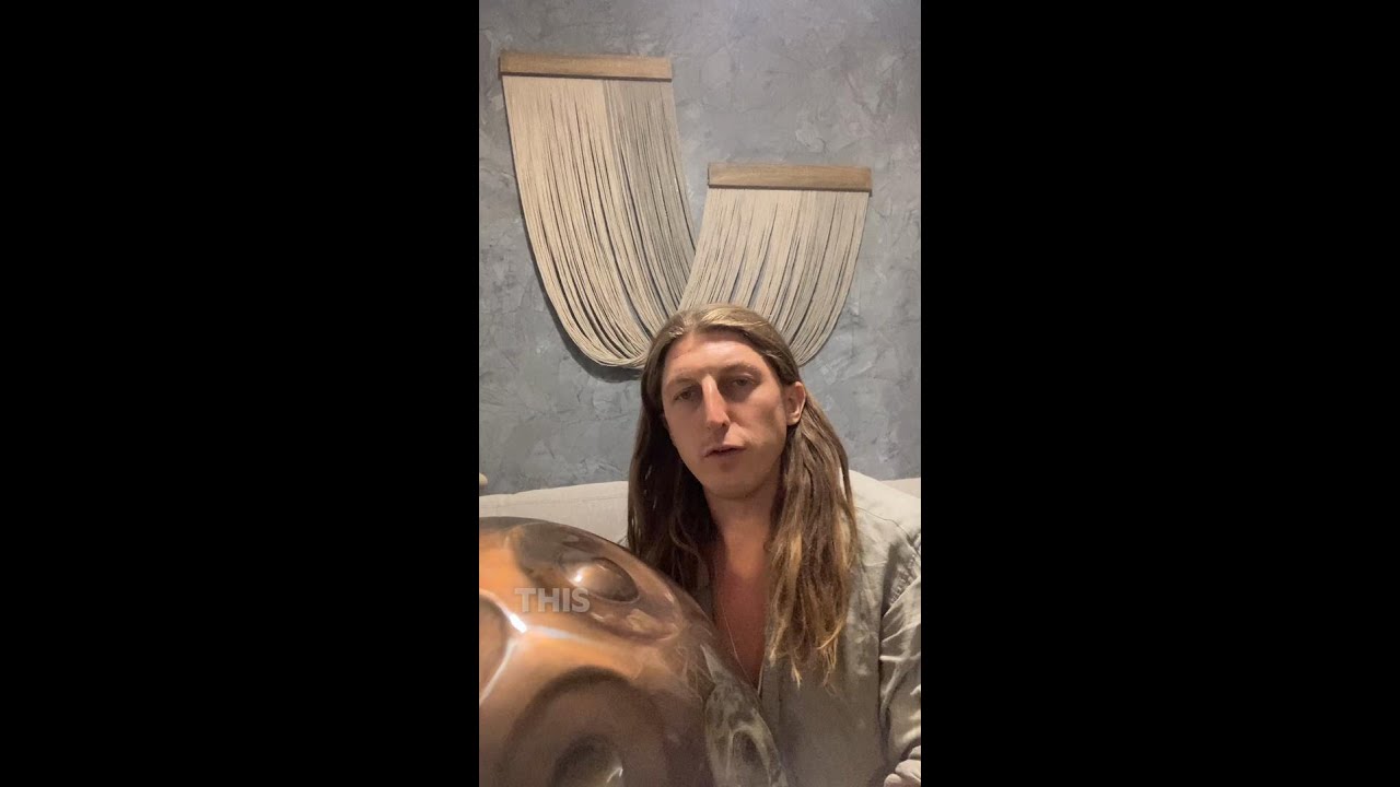 This is jamming on a Mini Handpan