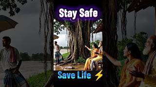 Lightning Safety Tips During Storm #LightningSafety #Safety #Thunderstorm #StaySafe #WeatherAlert