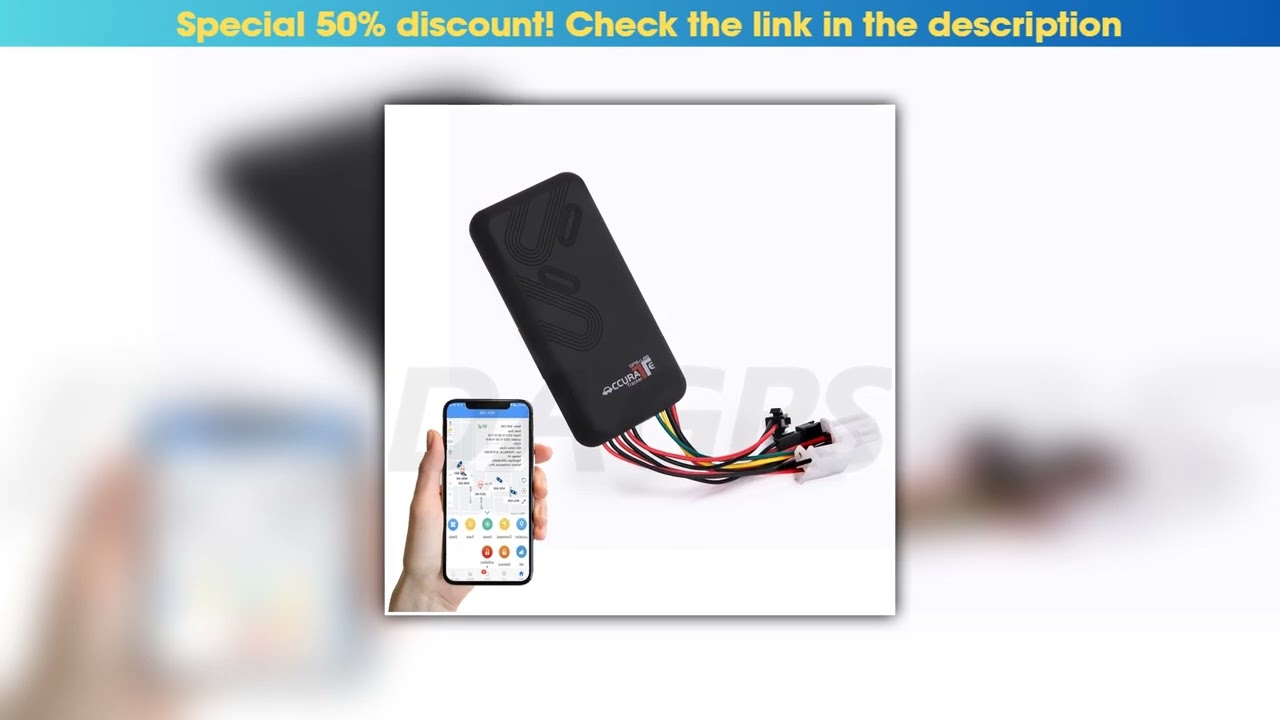 Best Seller DAGPS GT06/TK100 Vehicle GPS Tracker - Live Tracking, Remote Engine Stop, SOS Button, G