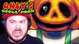 PETER THE PUMPKIN HAS A MIND BLOWING SECRET!! | Andy's Apple Farm (Christmas Special Secrets)