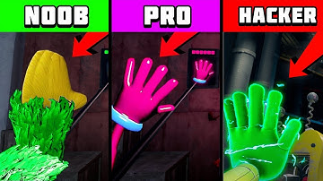 NOOB vs PRO vs HACKER in Poppy Playtime CHAPTER 2! (Poppy Playtime)