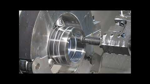 Thread Cutting Hardened Steel Cylinder with Homemade Steady Rest #cnc #machine