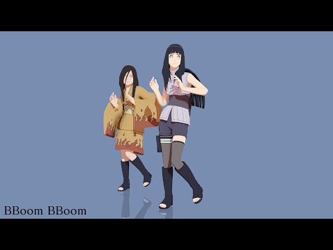 BBoom BBoom (PUBG Victory Dance) - Hinata*Hanabi | Naruto MMD