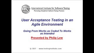 User Acceptance Testing in Agile Environment screenshot 5