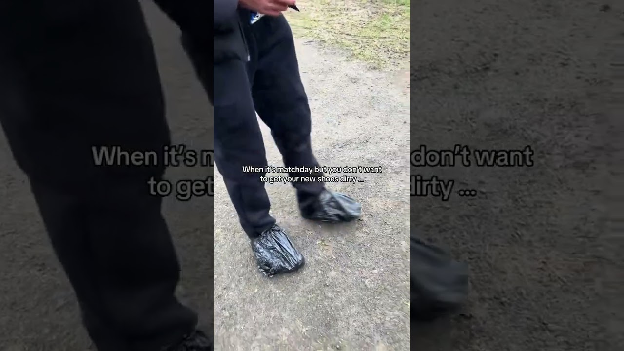 Always come prepared to watch a match 🫡 