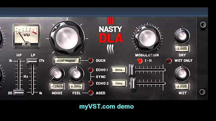 NastyDLA - Free VST - myVST Demo