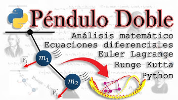 Entiende el péndulo doble en 5 minutos #pendulodoble #python