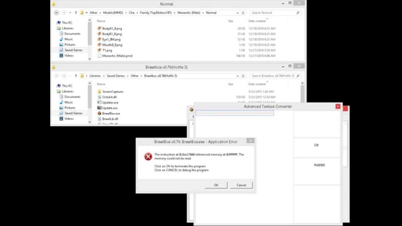 Texture Importing Error in BrawlBox (v0.76)(Hotfix 3)