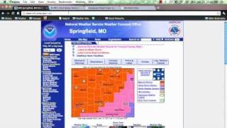 February Blizzard Forecast for Springfield MO and Waynesville MO