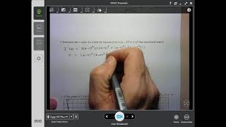 MCV4U Unit 2 Quiz Solutions