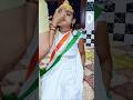 saanvi bani bharat mata 😍 #shortsfeed #shortsviral #independenceday #15august #funny #fun