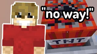 Grians INSANE QUADRUPLE TNT Minecart KILL