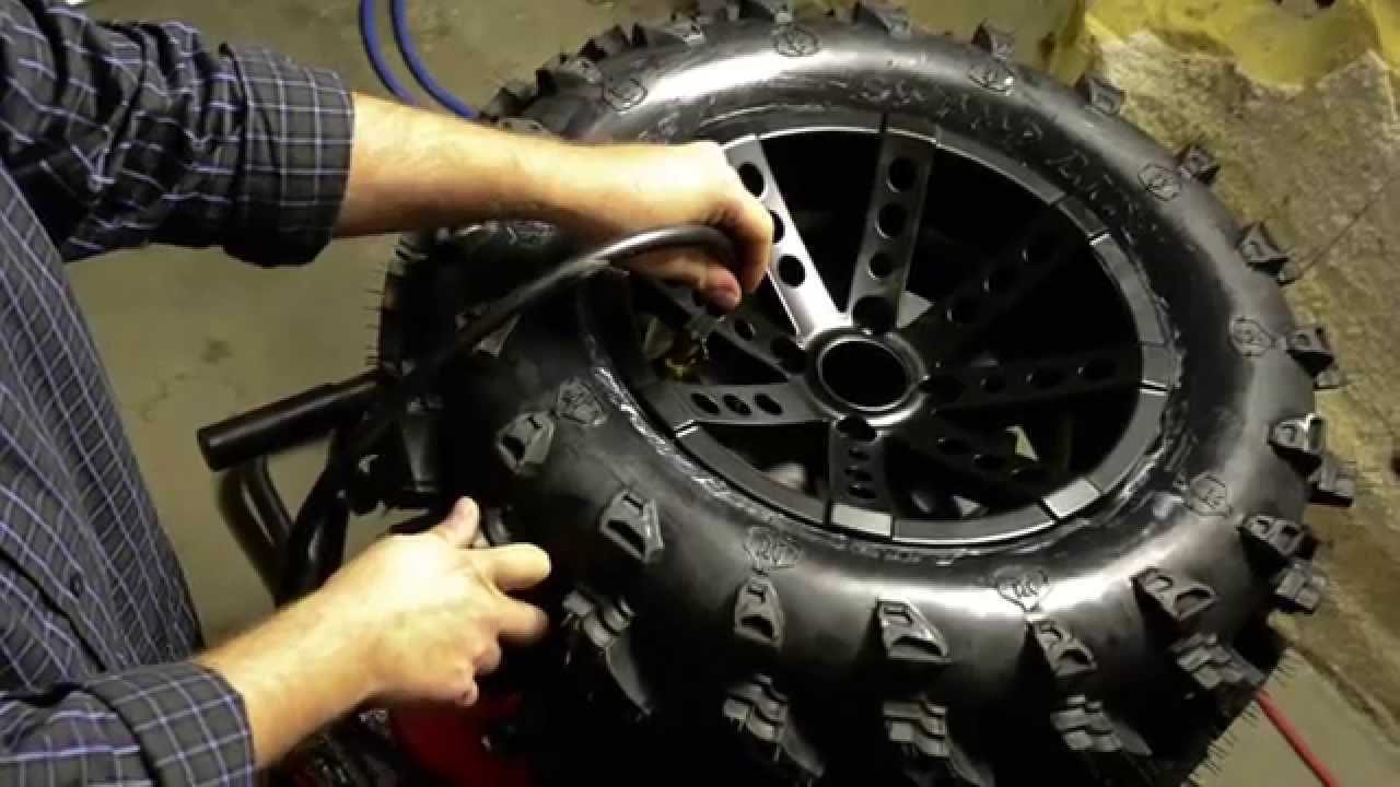 REVERSE MOUNTING REMINGTON ATV WHEELS YouTube