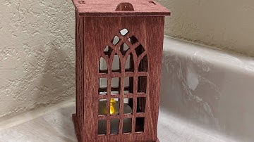 Scroll Saw Lantern