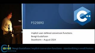 Bengt Gustafsson: Implicit conversion functions - standardizing a small feature