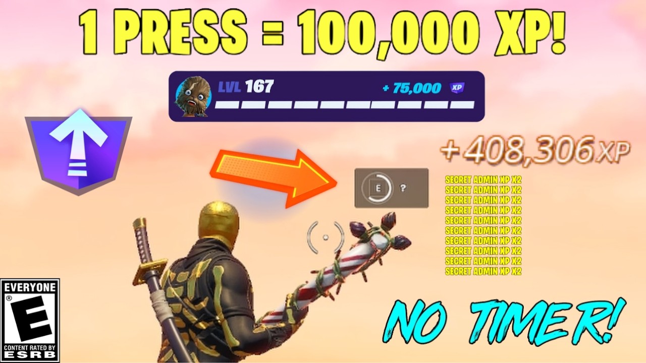 BEST *NEW* AFK XP MAP for FAST LEVELS! 300K/HR (HURRY⭐) Ch7 FN Guide ...