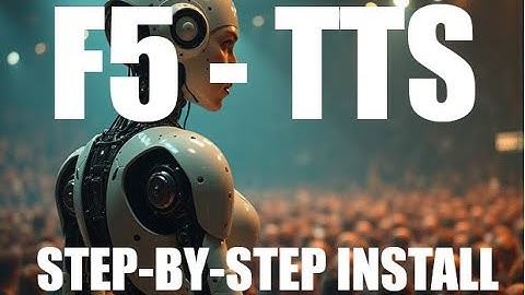 F5-TTS (Best ElevenLabs Alternative Yet!): Easy Step-by-Step Installation + Demo