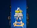 LAS 5 SKINS MAS PROHIBIDAS DE FORTNITE MIRA LA NUMERO 1 #fortnite #skins #exclusivo #shorts #viral