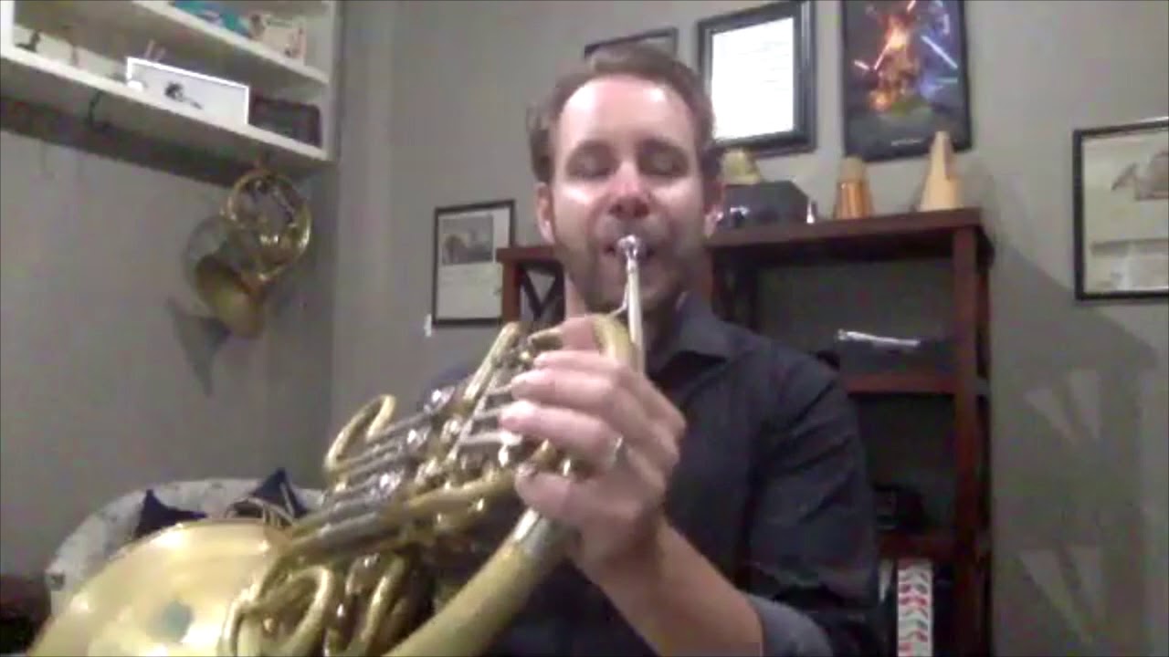 French Horn Flexibility, Gail Williams and Buzzing Warmups with