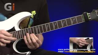 Steve Vai Style Guitar Performance By Sam Bell | Guitar Interactive Magazine