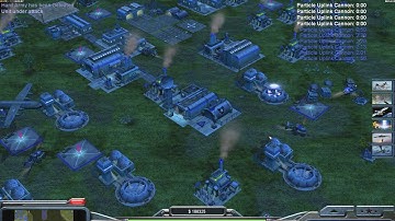 USA Laser - Command & Conquer Generals Zero Hour - 1 vs 7 HARD Gameplay