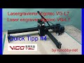 Vigotec QuickTipp#04 - How to attach the engraving material to the laser table