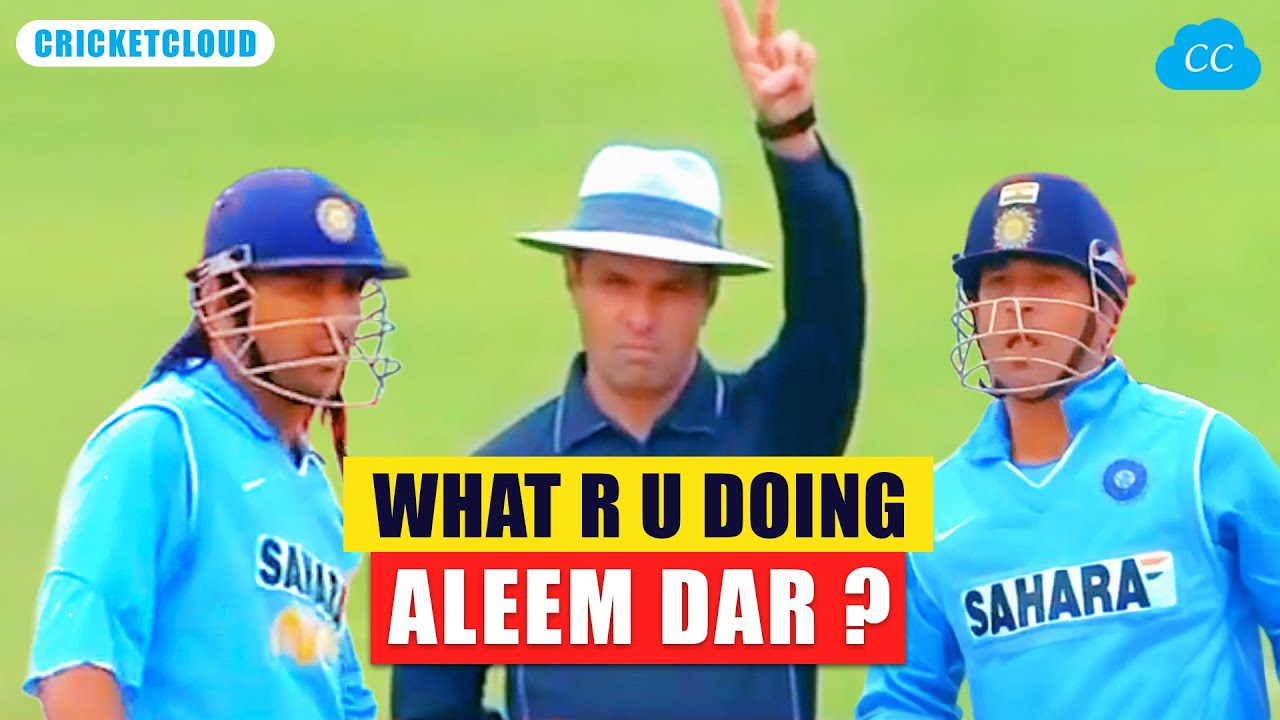 Dhoni’s Revenge for Sachin's Shocking decision from Umpire Aleem Dar | EPIC FINAL DRAMA at Lord's !!