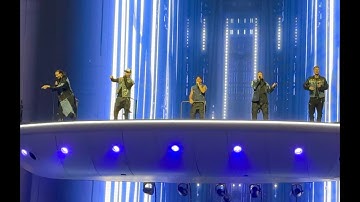 Backstreet Boys perform I Want It That Way at the Las Vegas Sphere 20 July (Sun) 2025