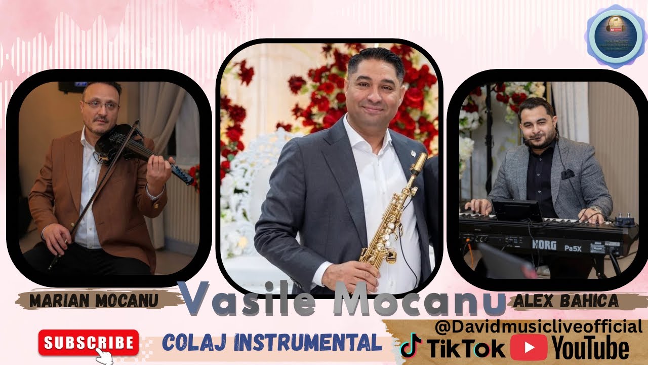 Vasile Mocanu | Alex Bahica | Marian Mocanu|Colaj Instrumental, Live 2026.